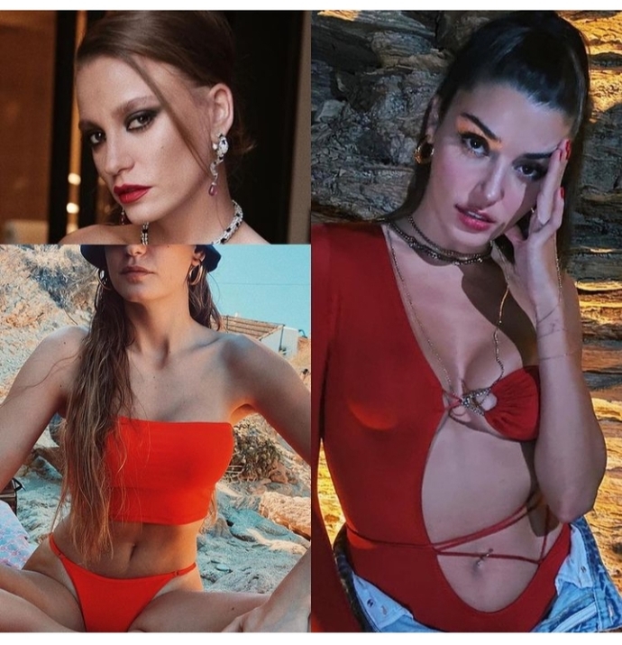 Hande Erçelin fiziği mi daha iyi Serenay Sarıkayanın mı?