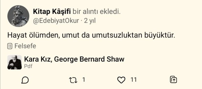 Arkadaşlar bir kitap alıntısı yapacağım hangi kitapta yer alıyor?