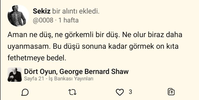 Arkadaşlar bir kitap alıntısı yapacağım hangi kitapta yer alıyor?