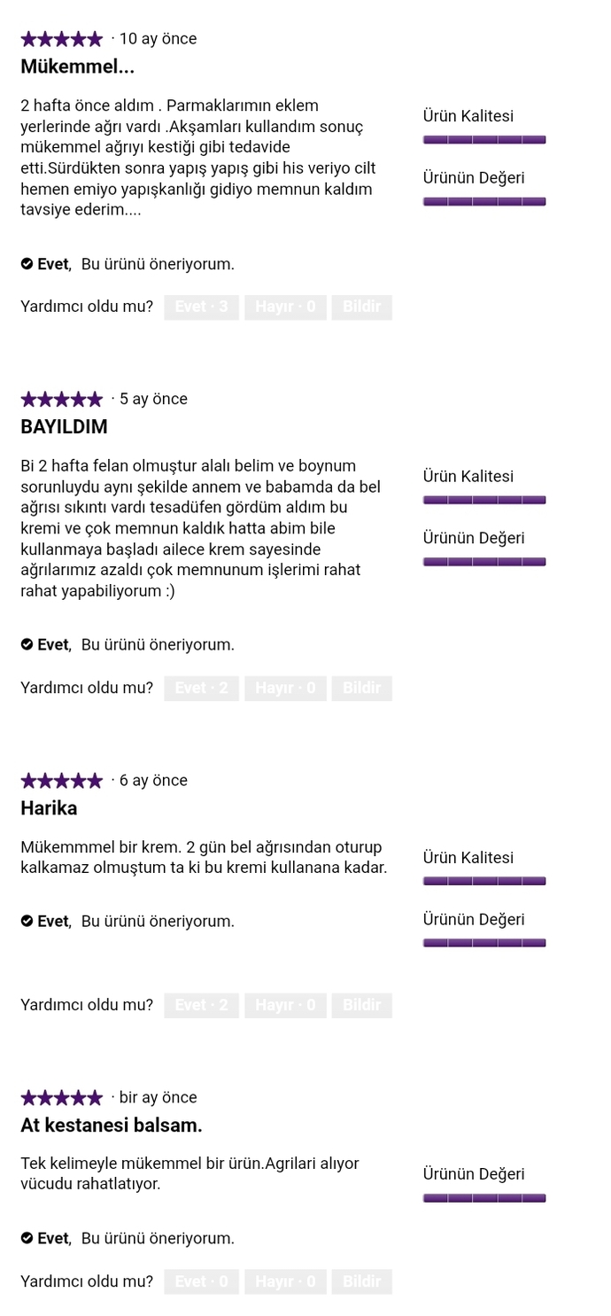 At kestanesi kremi faydaları nelerdir?