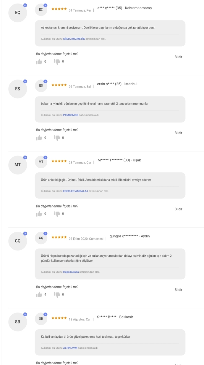 At kestanesi kremi faydaları nelerdir?