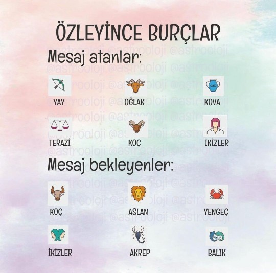 Hangi burçlar özleyince mesaj atar?