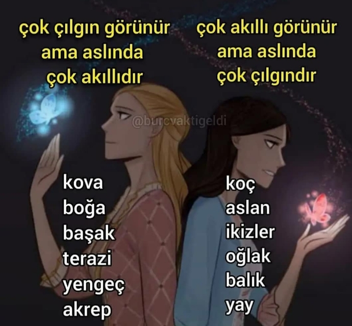 Çılgın görünür ama çok akıllıdır.⚖😄✌