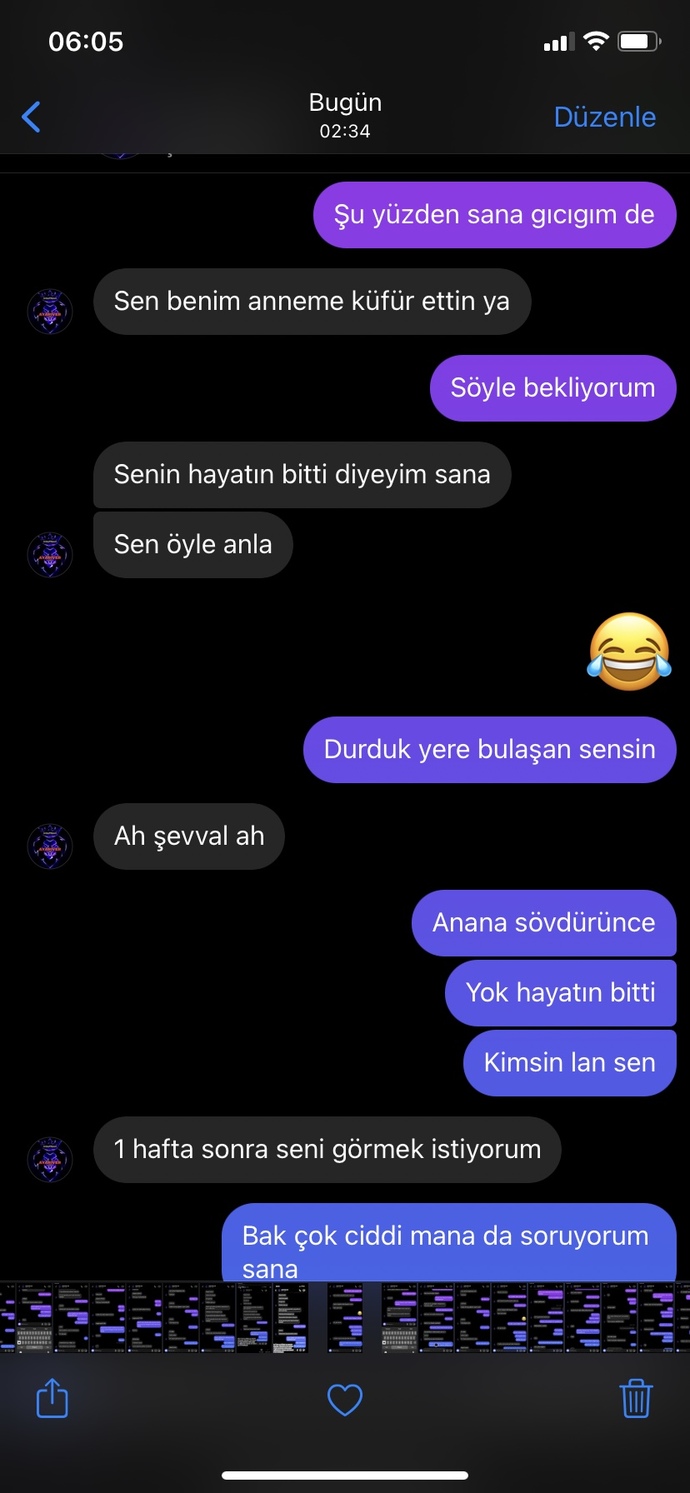 İnternet ortamında edilen küfürle bir şey olur mu?