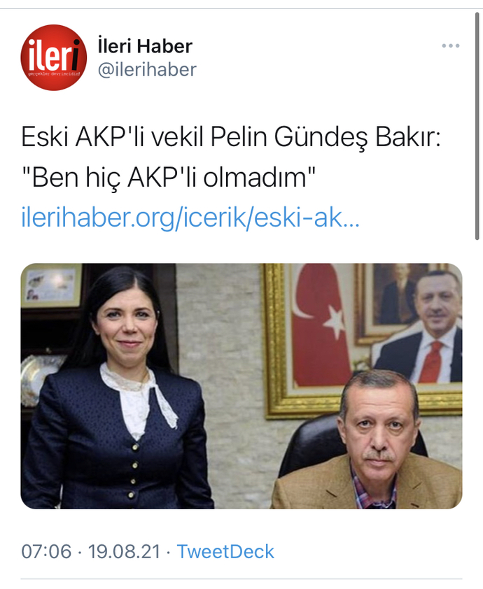 Birgün akp’liler ben hiç akp’li olmadım diyecekler mi?