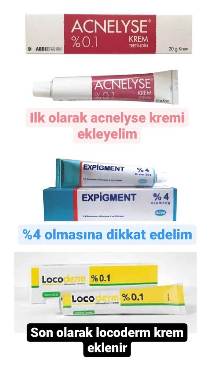 Tüm malzemeler <3