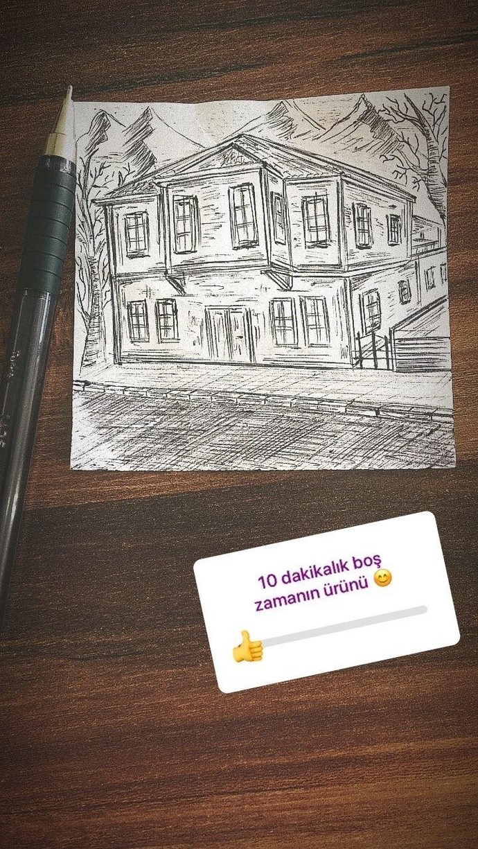 Karakalem çalışması yaptım, nasıl olmuş?