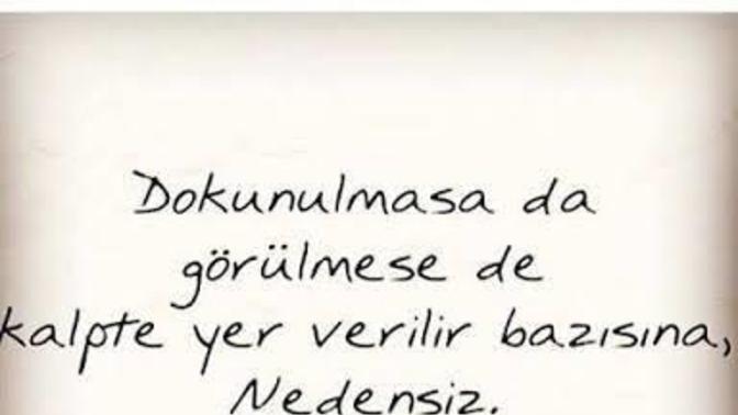 Bir insani dokunmadan ve görmeden nedensizce sevebilirmisiniz?
