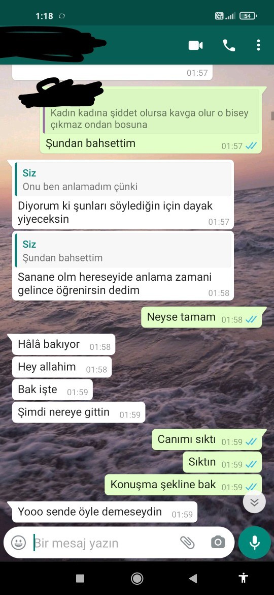 1 günlük sevgilim beni döveceğini ima etti, gelecekte gerçekten böyle bir şey yapar mı?