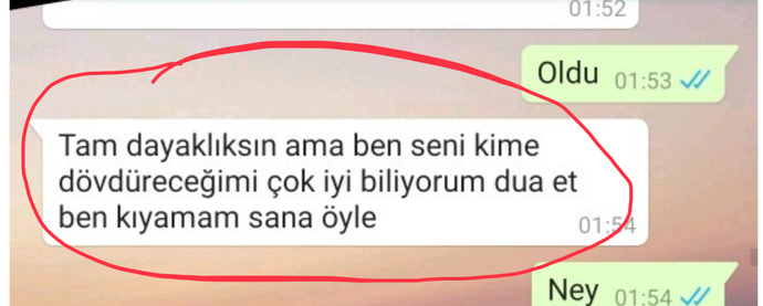1 günlük sevgilim beni döveceğini ima etti, gelecekte gerçekten böyle bir şey yapar mı?