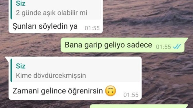 1 günlük sevgilim beni döveceğini ima etti, gelecekte gerçekten böyle bir şey yapar mı?