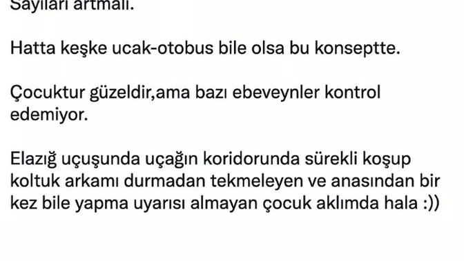 Son günlerde çocuk kabul etmeyen restoranlar konuşuluyor, senin fikrin ne?