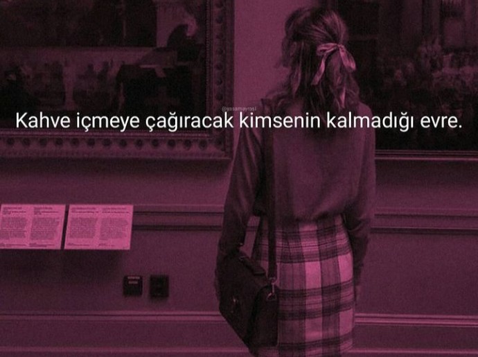 "Yalnızlığı" tarif edin desem nasıl tarif edersiniz?