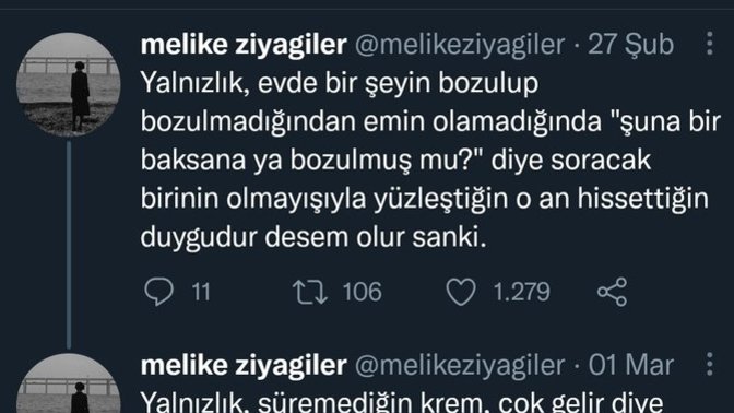 "Yalnızlığı" tarif edin desem nasıl tarif edersiniz?