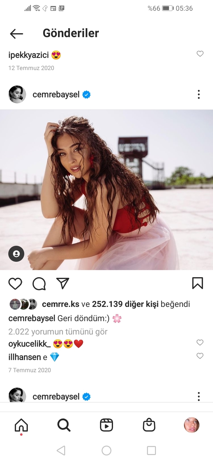 Cemre Baysel güzel mi sizce?