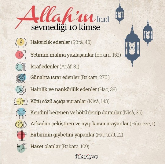 Hayatta bunlara dikkat ediyor musunuz?