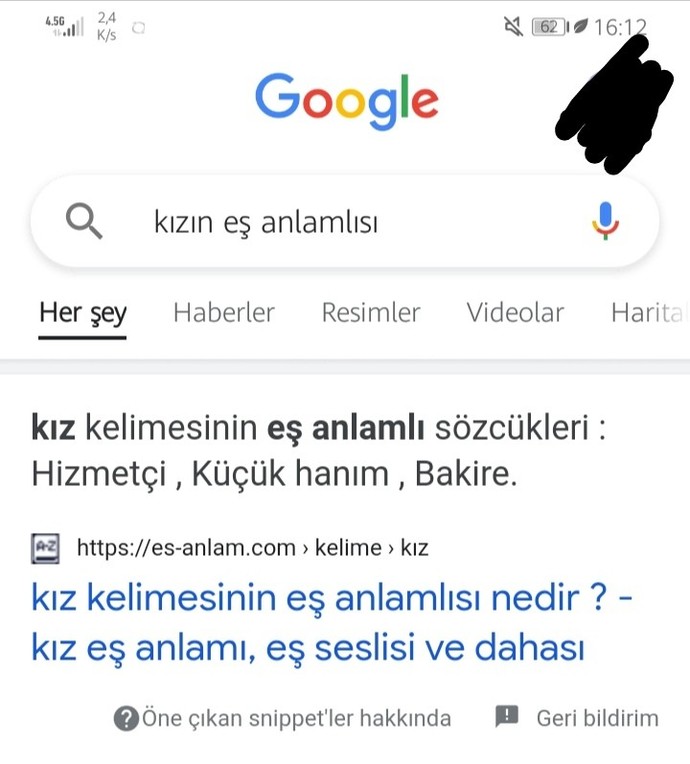 Hizmetçi olduğumu öğrendim?
