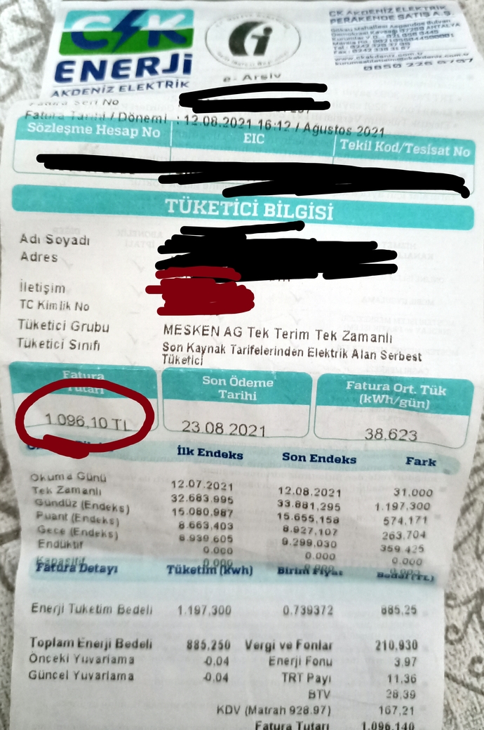 Elektrik faturaları twitterda liste başında bizi soyuyorlar mı?