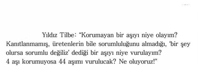Aşı karşıtı biri Covid-19 sebebiyle öldüğünde üzülür müsün?