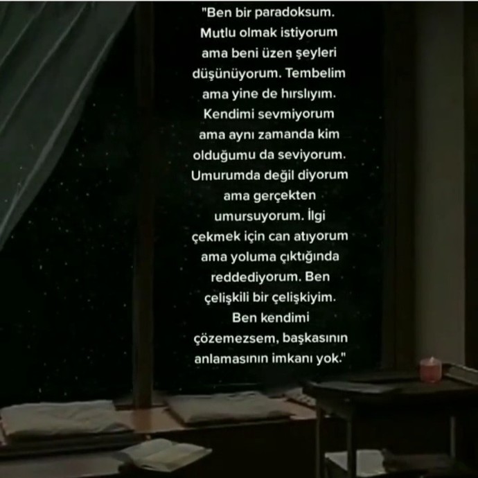 Kendini nasıl tanımlarsın? Özünde kimsin?