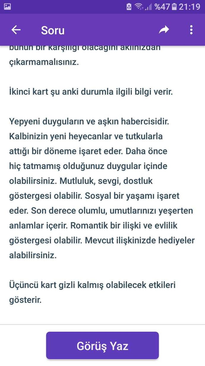 Tarot açılımı yapıyoruz! Siz hangi kartı seçtiniz?