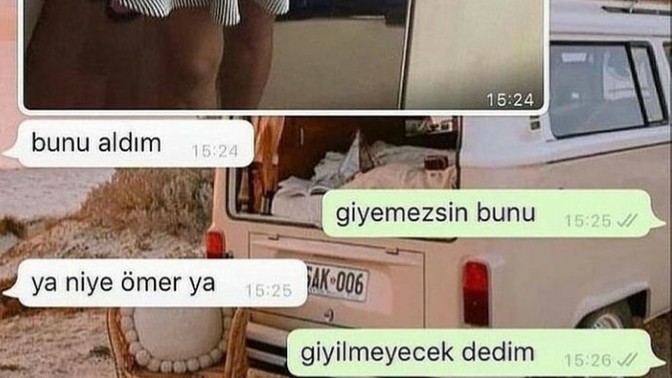 Her giydiğiniz kıyafete karışan bir sevgiliniz olsaydı ne yapardınız?