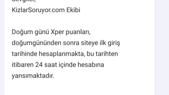 Dogum gününüz ne zaman?