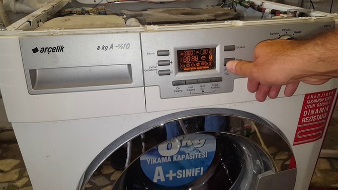 Arçelik Çamaşır Makinesi 6083 modeli nasıl resetlenir?