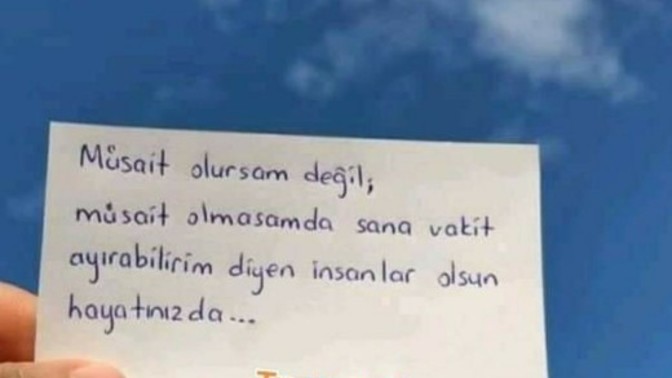Sevdiğimiz, değer verdiğimiz insanlara gereken kadar vakit ayırıyor muyuz?