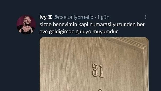 Evinizin kapı numarası kaç?