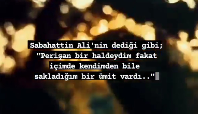 Bu sözde bulurum kendimi