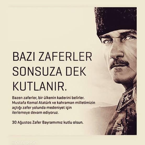 #NiceZaferlere dediğimiz 30 Ağustos Zafer Bayramı'nın 99. yıl dönümünde kahramanlarımıza ne söylemek istersin🇹🇷?