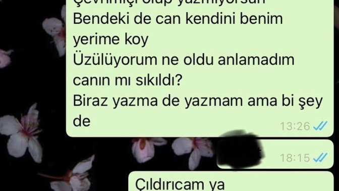 1 haftadır cevap yok noldu sizce geri döner mi?