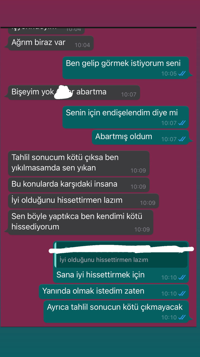 Çok sancılı bir ilişki içindeyim ölüyorum resmen ama artık bitirmeye karar verdim ama?