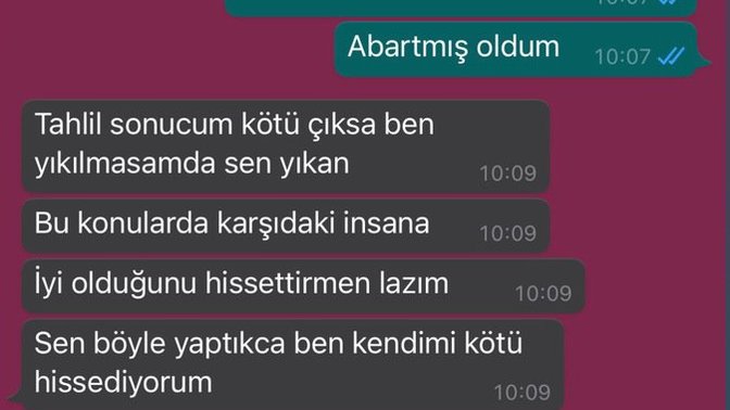 Çok sancılı bir ilişki içindeyim ölüyorum resmen ama artık bitirmeye karar verdim ama?