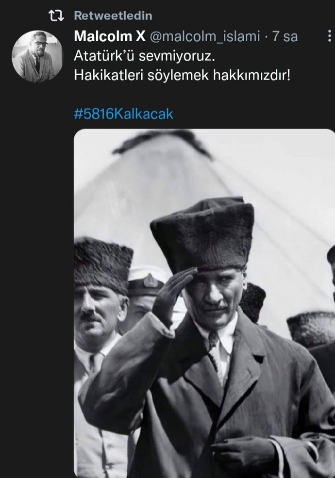 Türkiye Cumhuriyetinin size göre bir dini var mı?