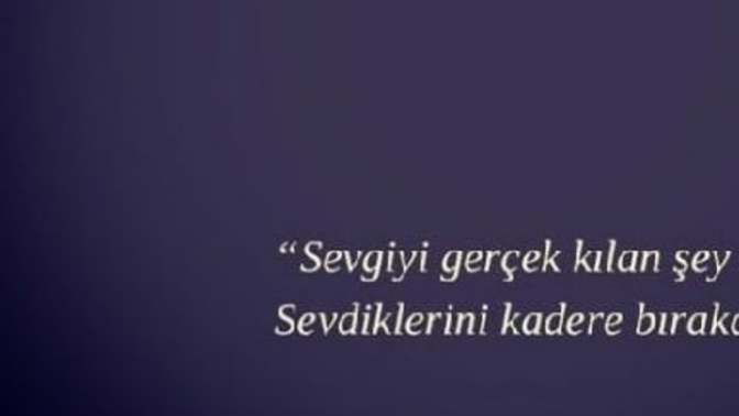 Sevdikleriniz için mücadele eder misiniz?