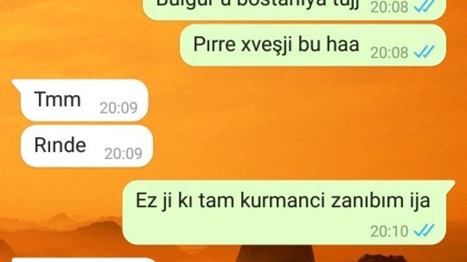 Kürtçe'yi öğreniyorum nasıl sizce👌🤞?