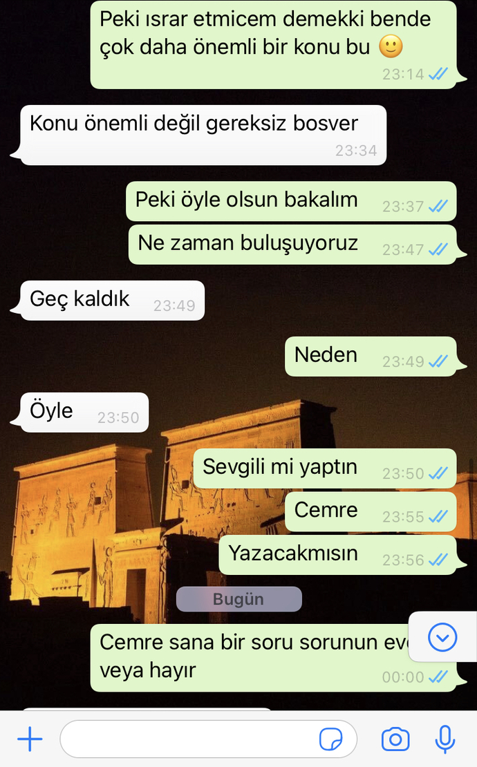 Arkadaşlar kız kankama buluşalım dedim geç kaldık dedi bu be demek?