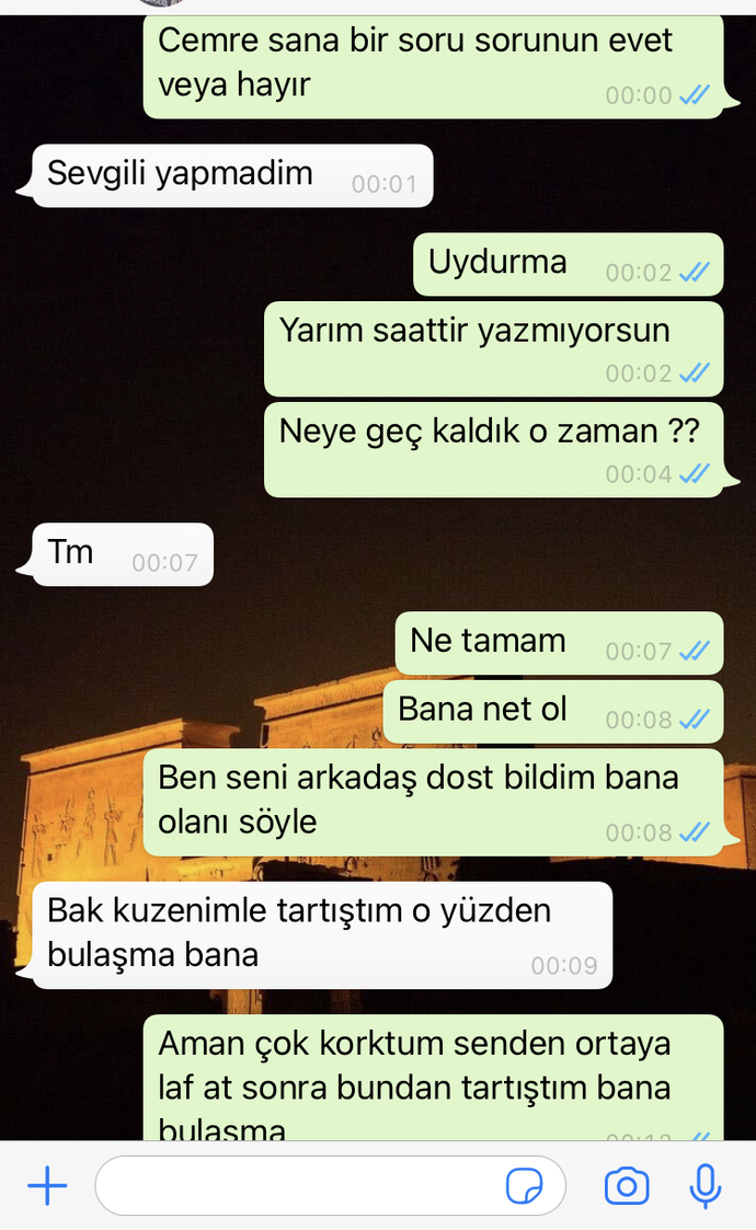 Arkadaşlar kız kankama buluşalım dedim geç kaldık dedi bu be demek?