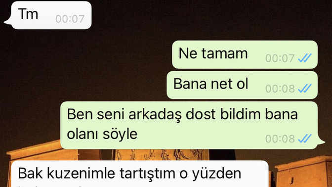 Arkadaşlar kız kankama buluşalım dedim geç kaldık dedi bu be demek?