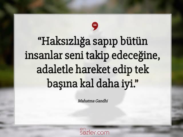 Haklı demeniz için kim olduğu önemli mi?