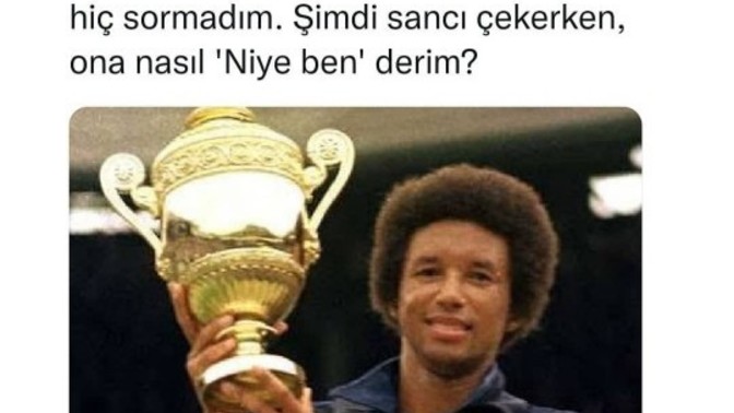 Allah böylesine kötü bir hastalık için neden seni seçti dediniz mi?