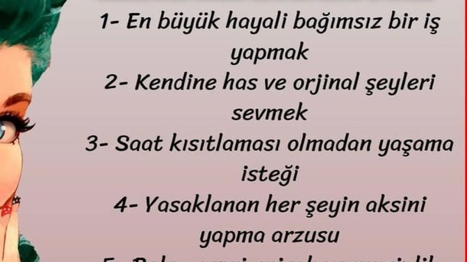 Tamamen kendine has, özgür bir ruh musun?