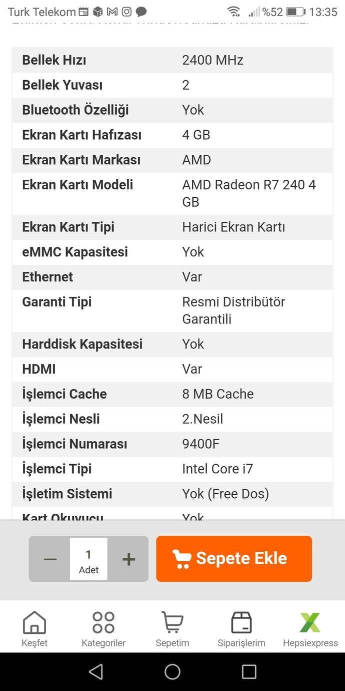 Bilgisayar alacağım yardım?