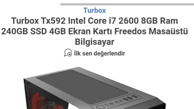 Bilgisayar alacağım yardım?