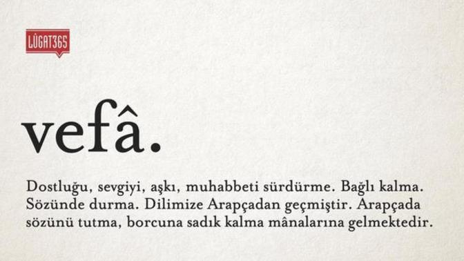 Vefa, saygı, sevgi gibi kavramlar sadece küçük şehirlerde mi kaldı?