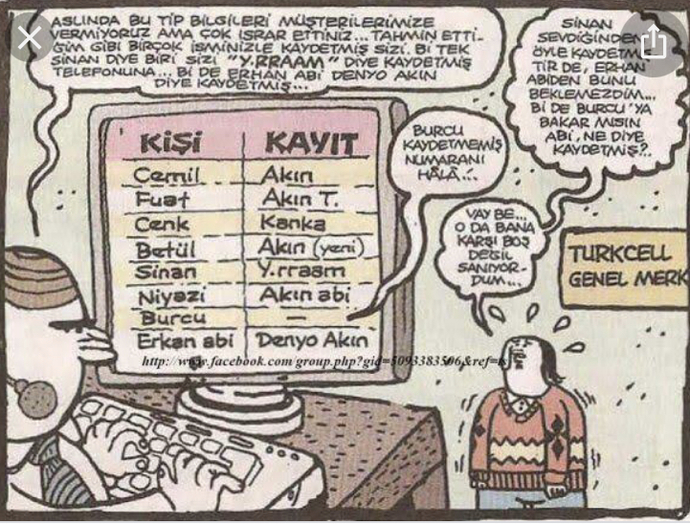 Dostunuz telefonunuzda nasıl kayıtlı?