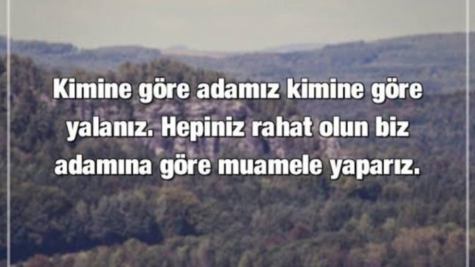 Adamına göre muamele mi yoksa herkese aynı muamele mi yaparsınız?