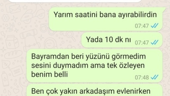 Birden niye ayrılmış olabilir?